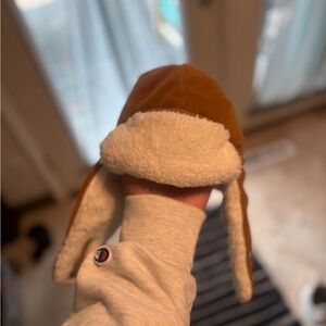 Carhartt Infant Toddler Sherpa Jacket in White and Tan